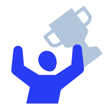 win, trophy, award