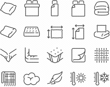 Line Linens Icons