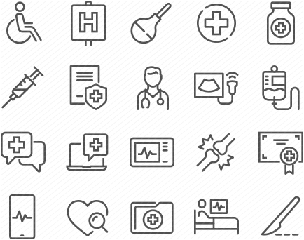 Line Medical Icons