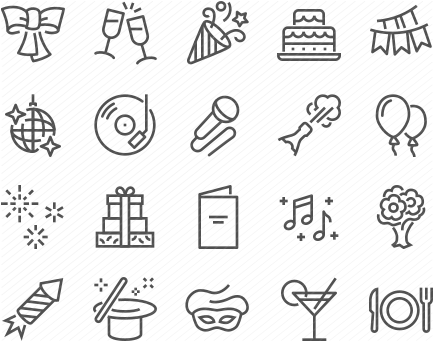 Line Party Icons