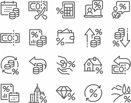 Line Tax Icons