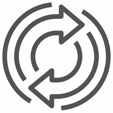 rotation, cycle, process, circular arrow, abstract transition