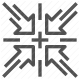 abstract, geometric, symmetry, transition icon