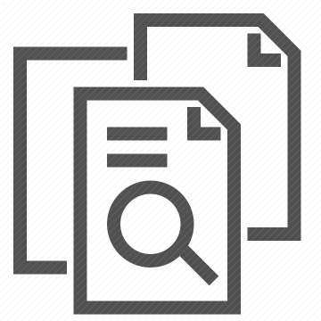 magnifying glass, analysis, audit, accounting