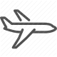 aircraft, airplane, aviation, flight, jet, transport, travel icon