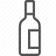 alcohol, beverage, bottle, container, drink, liquor, sealed, spirits, wine icon