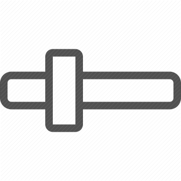 adjustment, alignment, control, horizontal, equalizer, slider