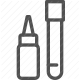 antibody test, diagnostics, healthcare, medical, test kit icon