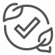 approval, checkmark, confirm, conservation, eco, eco friendly, ecology, environment, faming, farm, food label, green, leaf, local farming, organic, reuse, sustainable icon