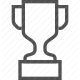 achievement, award, competition, recognition, trophy icon