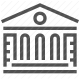 bank, building, economy, finance, investment, money, savings icon