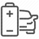 battery, charging, electric, energy, power icon