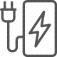 battery charging, charging, electricity, energy, power icon