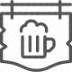 alcohol, beer, beverage, foam, mug icon