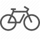 bicycle, bike, cycling, eco-friendly, public transportation, transport, vehicle icon