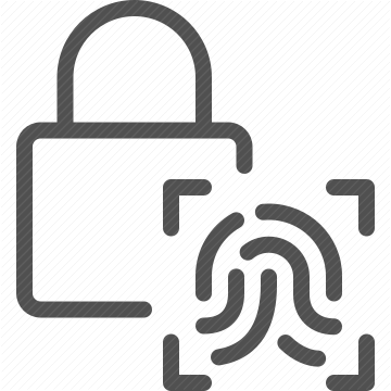 security, privacy, lock, fingerprint, biometric authentication