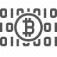 bitcoin, blockchain, cryptocurrency, digital currency, investment icon