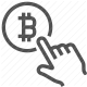 bitcoin, blockchain, cryptocurrency, digital currency, payment icon