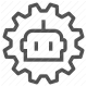 automation, bot, chatbot, robot, technology icon