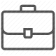 briefcase, business, finance, investment, portfolio, professional, trading icon