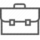 briefcase, business, corporate, finance, portfolio, professional, work icon