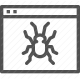bug, app, defect, error, quality assurance, software, testing, validation icon
