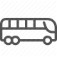 bus, commute, passenger, public transport, transit, travel, vehicle icon