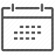 appointment, calendar, date, month, schedule icon