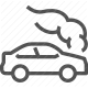 auto crash, car accident, road safety, traffic incident, vehicle collision icon