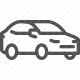 auto, automobile, car, sedan, transportation, vehicle icon