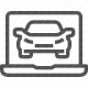 automotive, auto repair, car service, maintenance, vehicle diagnostics icon