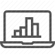 analytics, bar graph, business, chart, data, report, statistics icon