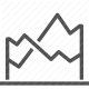 analytics, chart, data, diagram, graph, statistics, trends icon