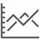 analytics, business, charts, data, graphs, statistics, trends icon