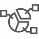 analysis, charts, data, diagrams, pie chart, reporting, statistics icon