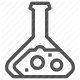 chemistry, experiment, flask, laboratory, science icon