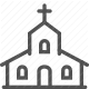 chapel, christianity, church, cross, religion, spirituality, worship icon