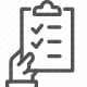 checklist, clipboard, document, organization, tasks icon