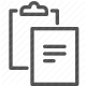 clipboard, copy, document, office, paste icon