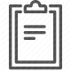 checklist, clipboard, document, paper, writing board icon