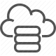 cloud computing, cloud services, data storage, internet, technology icon