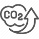 carbon dioxide, climate change, co2, emissions, greenhouse gas icon