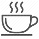 beverage, cafe, coffee, cup, hot drink, refreshment, steam icon