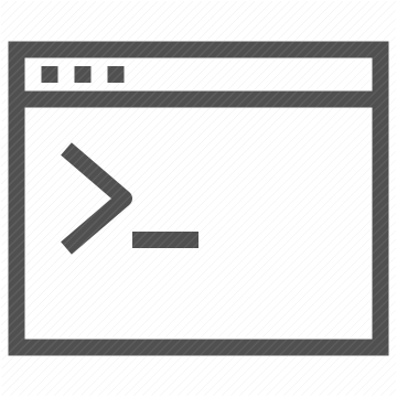 app, application, console, terminal