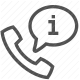 call, communication, contact, help, information, support, telephone icon