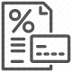 credit rating, credit report, credit score, finance, interest rate icon