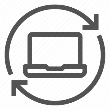 transfer, arrows, laptop, connectivity, synchronization, network, data exchange