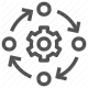 automation, cogwheel, configuration, cycle, data processing, settings, system icon