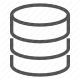 cloud, data, database, hosting, network, server, storage icon