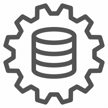 management, settings, configuration, gear, storage, database, data